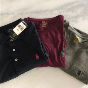 Men’s polo short sleeve shirt bundle